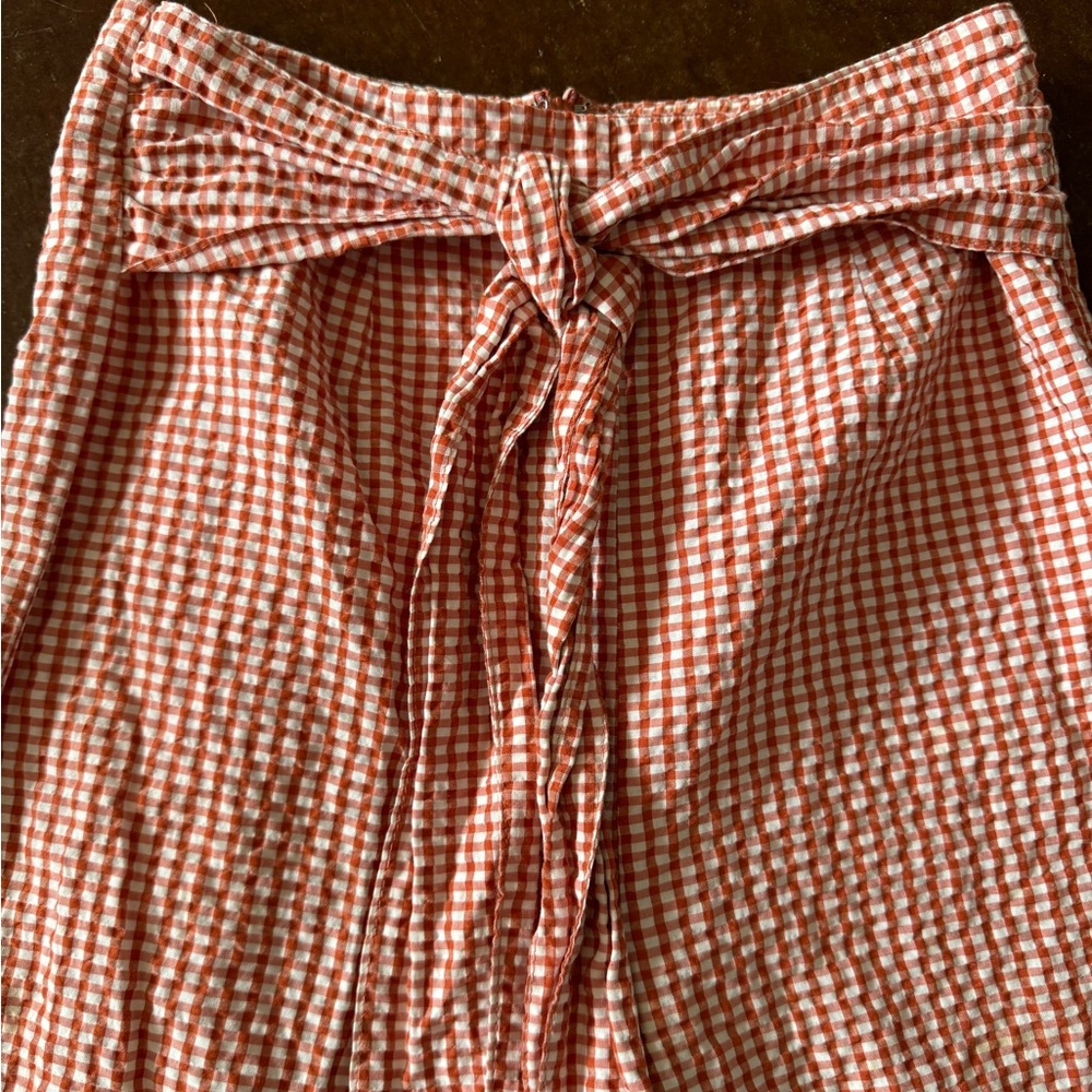 Free People Checkered Summer Pants